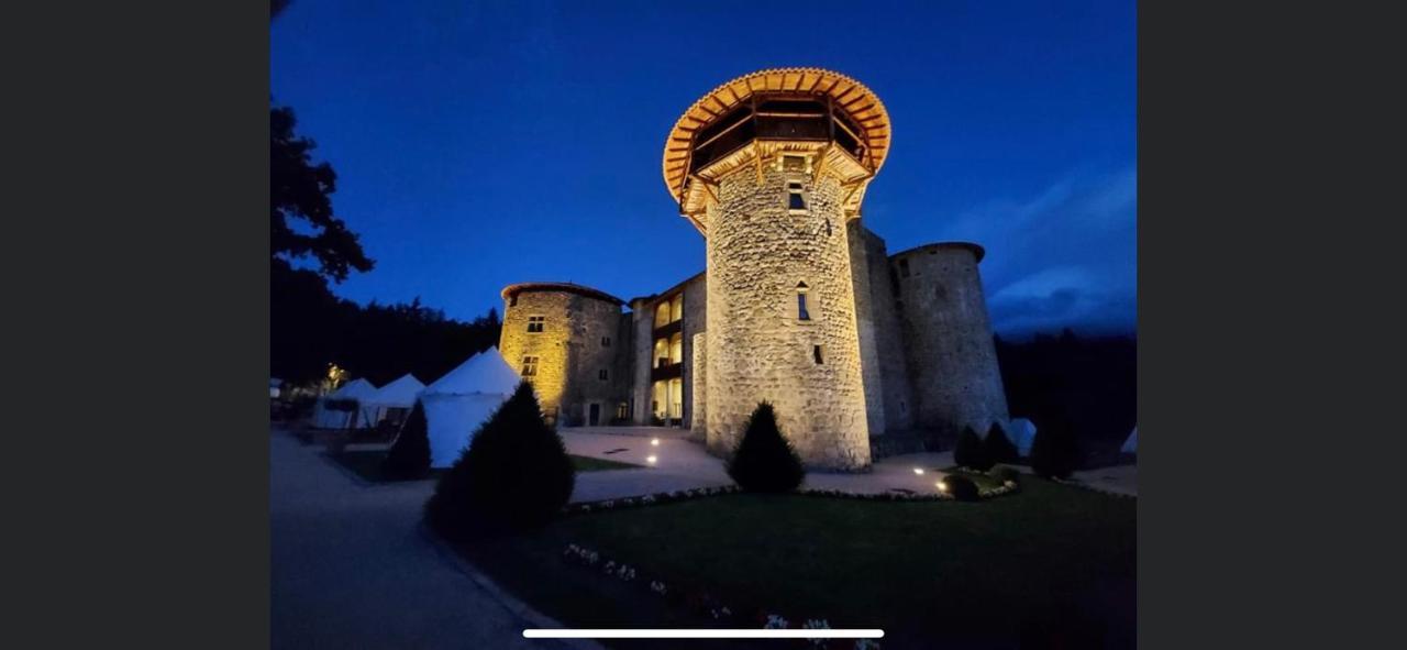 Le Gite De L Eyrieux Sur La Dolce Via Le Cheylard ภายนอก รูปภาพ